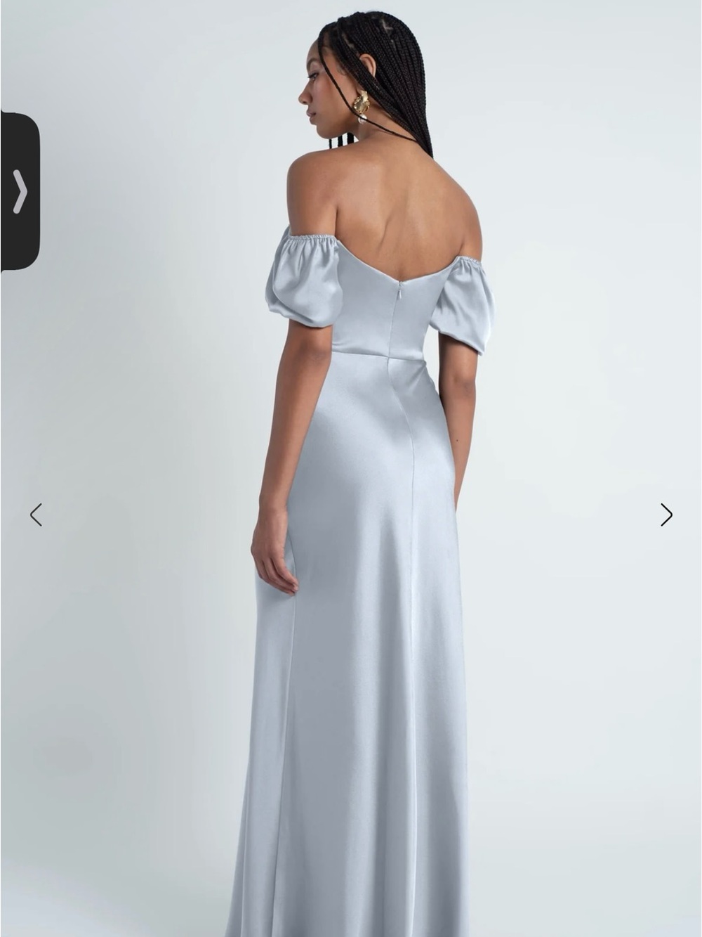 Jenny Yoo bridesmaid dress in whisper blue